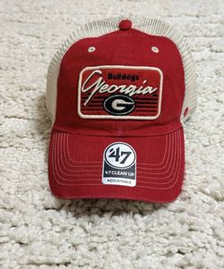 New 47 Brand Georgia Bulldogs Patch Cleanup Hat