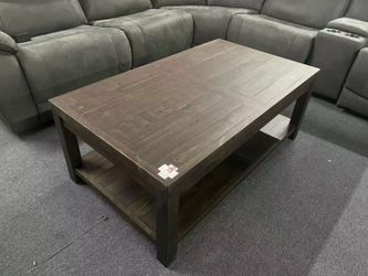 Brown coffee table ，$280