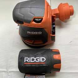 RIDGID. 18V Lithium Ion Cordless 5” Orbital Sander(Tool Only).