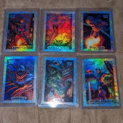 1994 Marvel Masterpiece Holofoil Cards