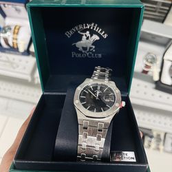 BEVERLY HILLS POLO CLUB Silver watch 
