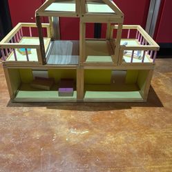 Wood Doll House