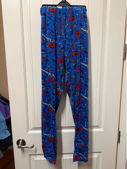 Fathers Dad PJ pants with tools and X-Large card