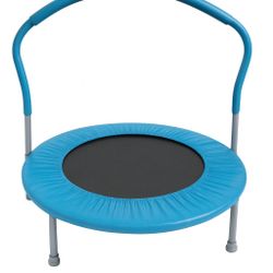 Kids Mini Trampoline with Handle – Like New
