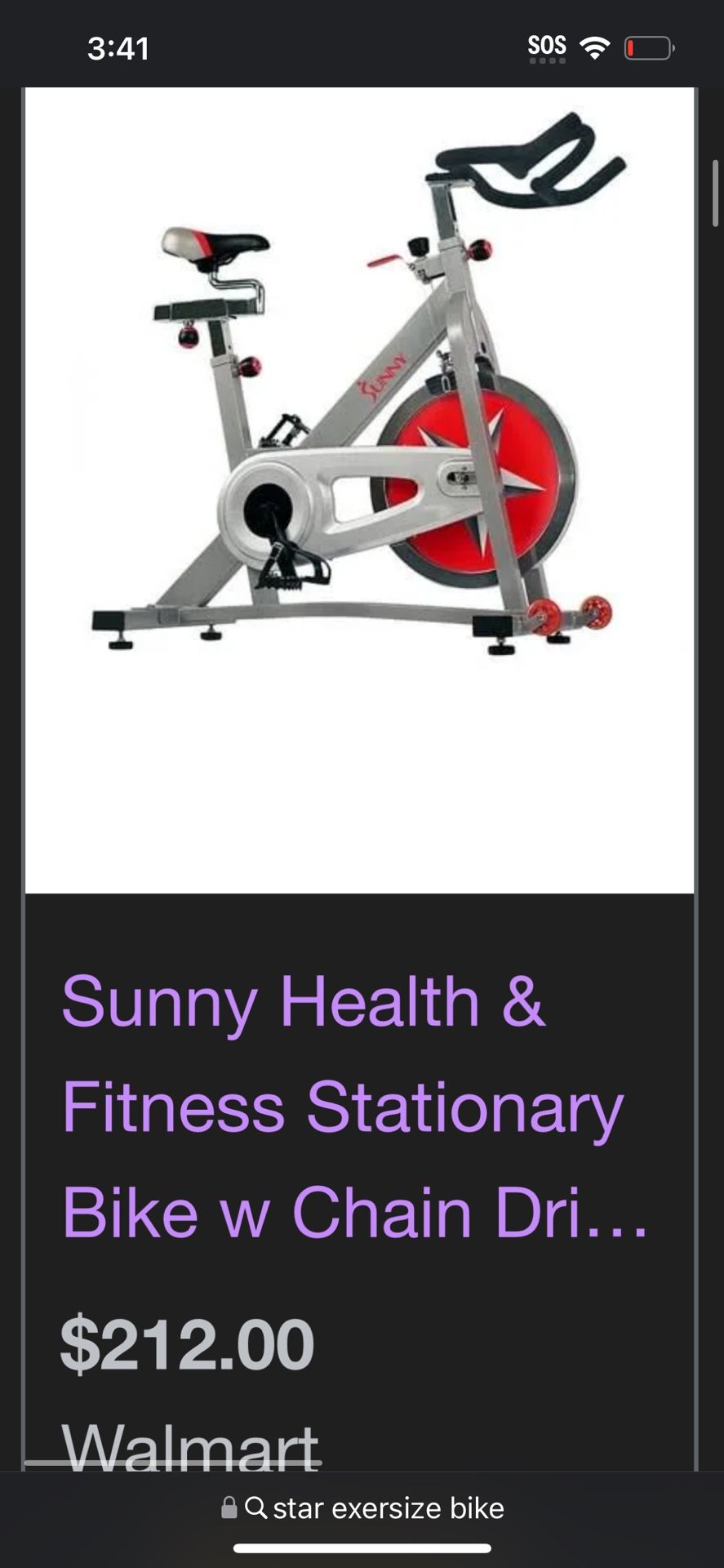 Used Exercise Bike