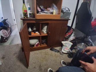 Wooden cubby