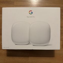 Google Nest WiFi Pro 6E