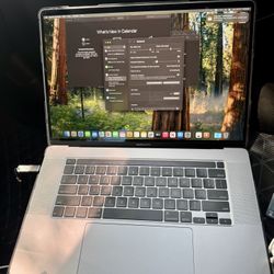 2TB 32GB Ram i9 Macbook Pro 16” 8GB Radeon 5600M Gfx