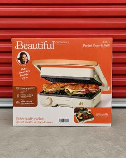 Beautiful 2 in 1 Panini Press & Grill
