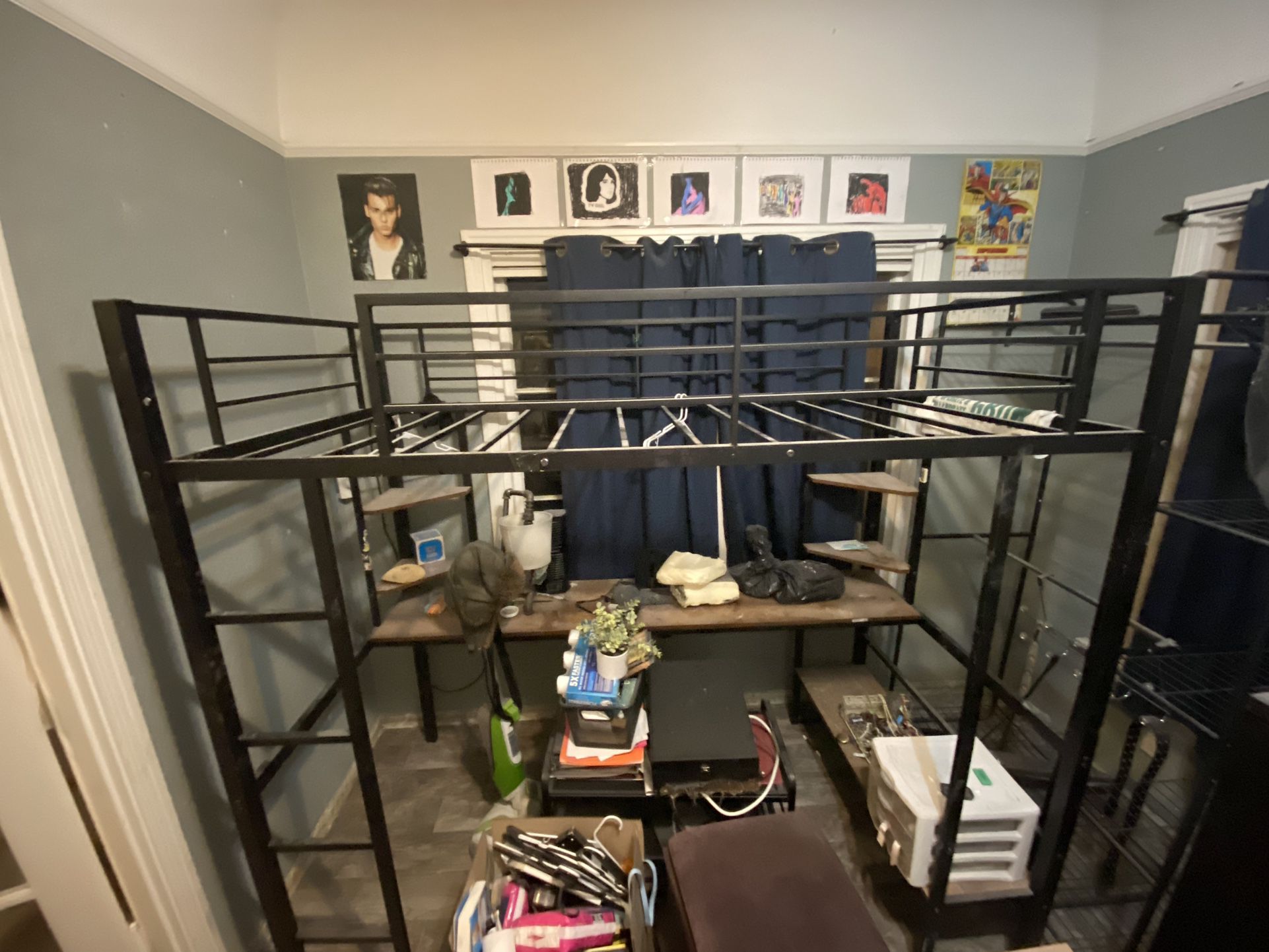 Loft Bed With desk