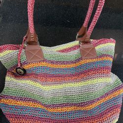 The Sak Bag Hand Crocheted