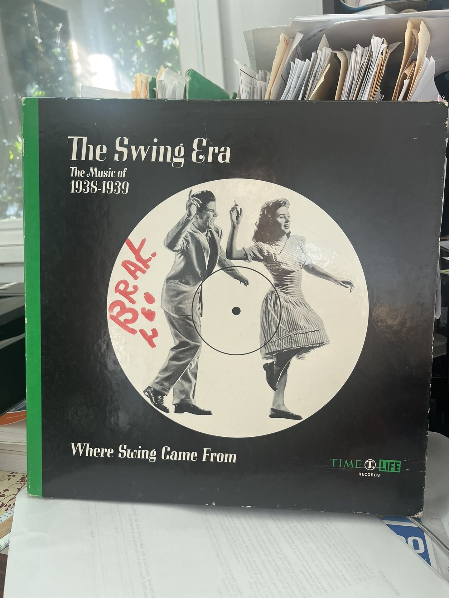 Vintage The Swing Era Music Of 1938 To 1939, 3 LP Box Set, Time Life w/ Book