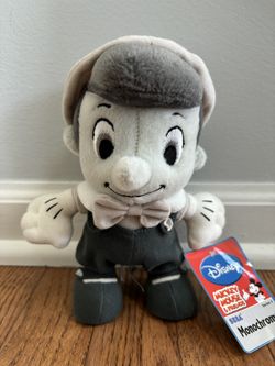 Monochrome Pinocchio Plush