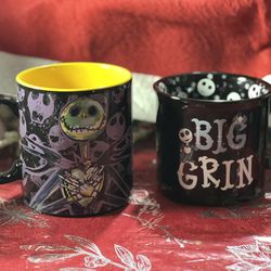 2 Nightmare Before Christmas Cups