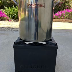 Concord Burner Stand With Pot