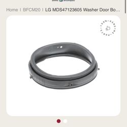 LG MDS(contact info removed)5 Washer Door Boot Seal (Gasket)