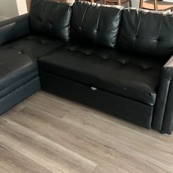 Sofa Bed Leather 