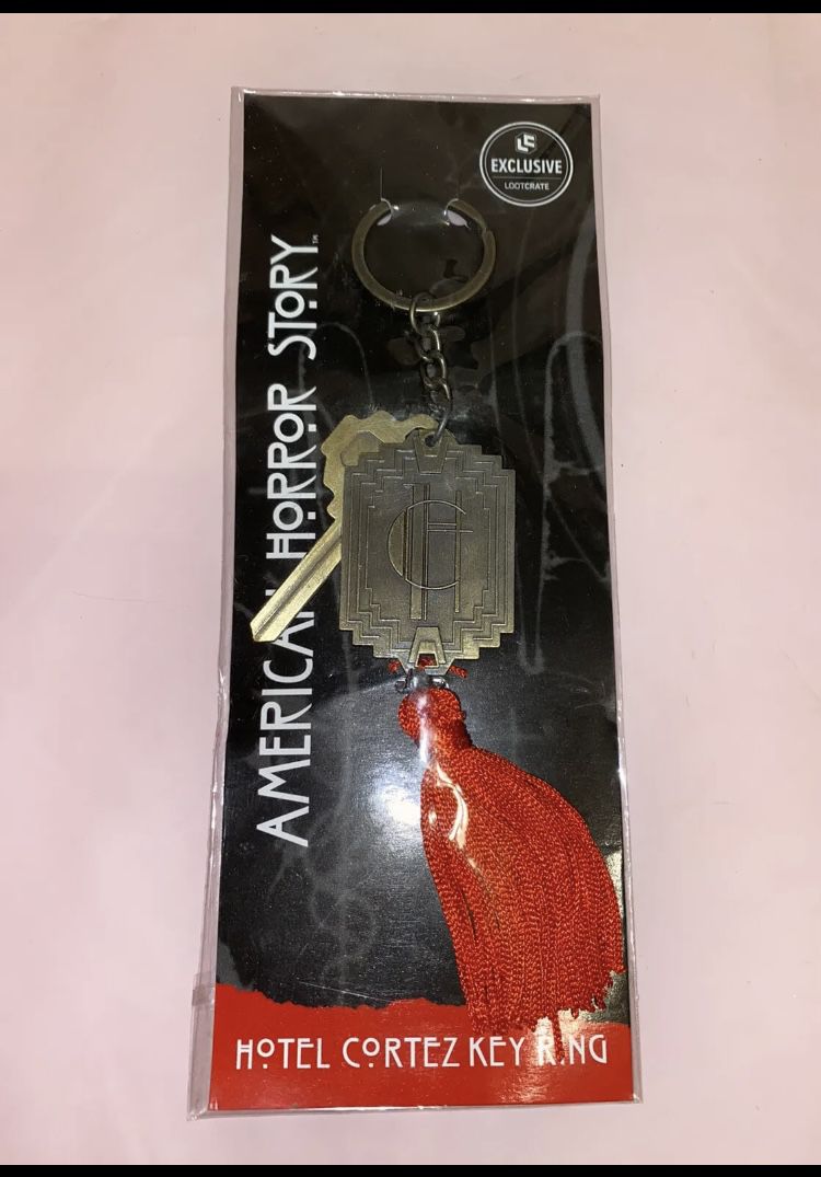 American Horror Story Hotel Keychain