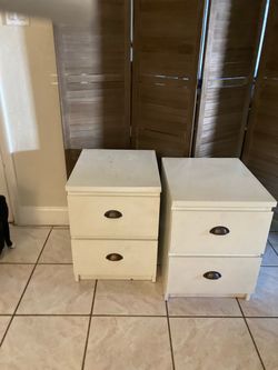 IKEA pair nightstands . Firm price