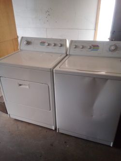 Washing Machine And Dryer