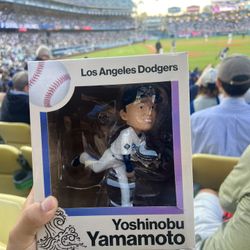 Yoshinobu Yamamoto Bobble Head