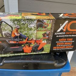 Chute Blocker For Commercial Lawn Mover