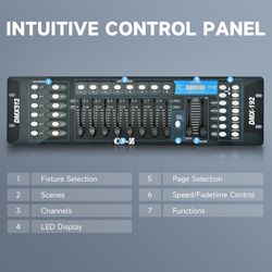 DMX 512 DJ Light controller