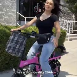 New. Bike. Electrico  26mh. Con Control Remote Y direcciónales  y. Alarma