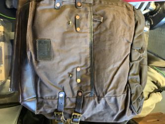 Savage genuine leather backpack