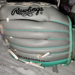 Baseball gloves and shoes