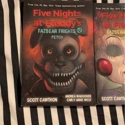 Five Nights At Freddy’s Books #2,3,4