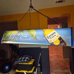 Corona Pool Table Sign