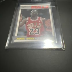 1987 Fleer Michael Jordan Card.(Sharp Corners)