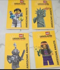 Legoland California Resort indidual Set of 4