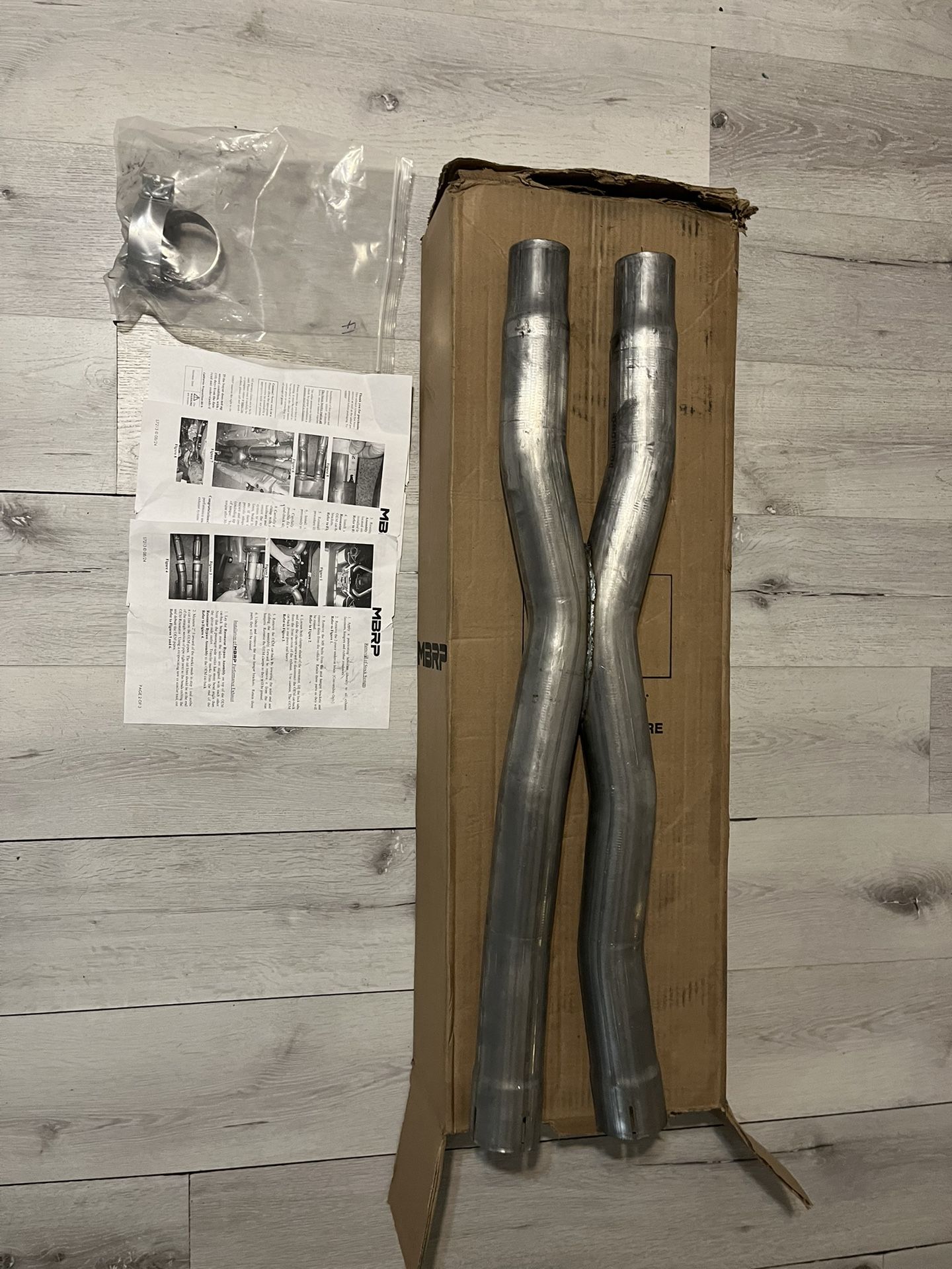 MBRP Armor Lite Resonator Delete X-Pipe