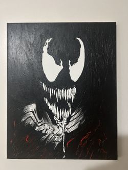 Venom Painting   Acrylic On Canvas 