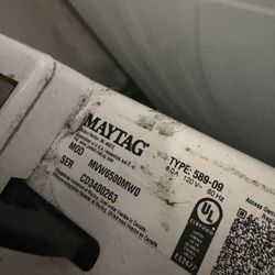 Maytag Washer And Dryer