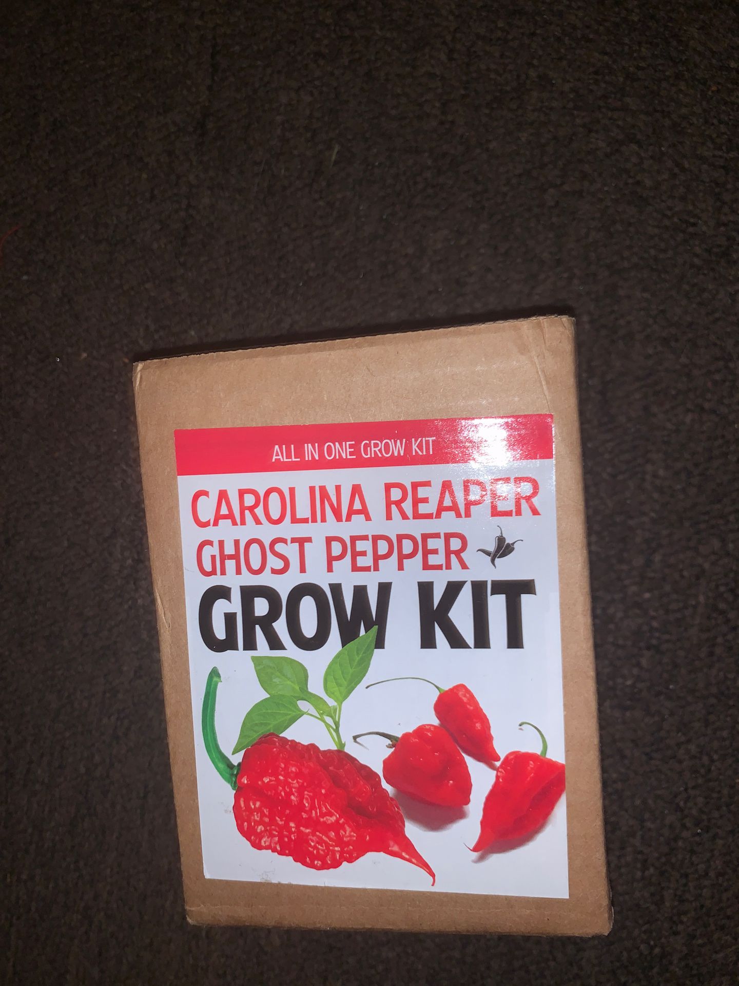 Carolina Reaper Ghost Pepper- Grow Kit
