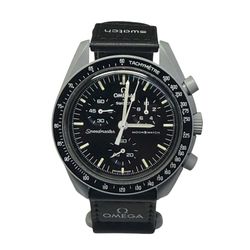 Omega Speedmaster Mission to the Moon Swatch Bioceramic 42mm S033M100