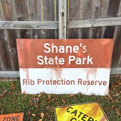 Shane’s BBQ Metal Sign 