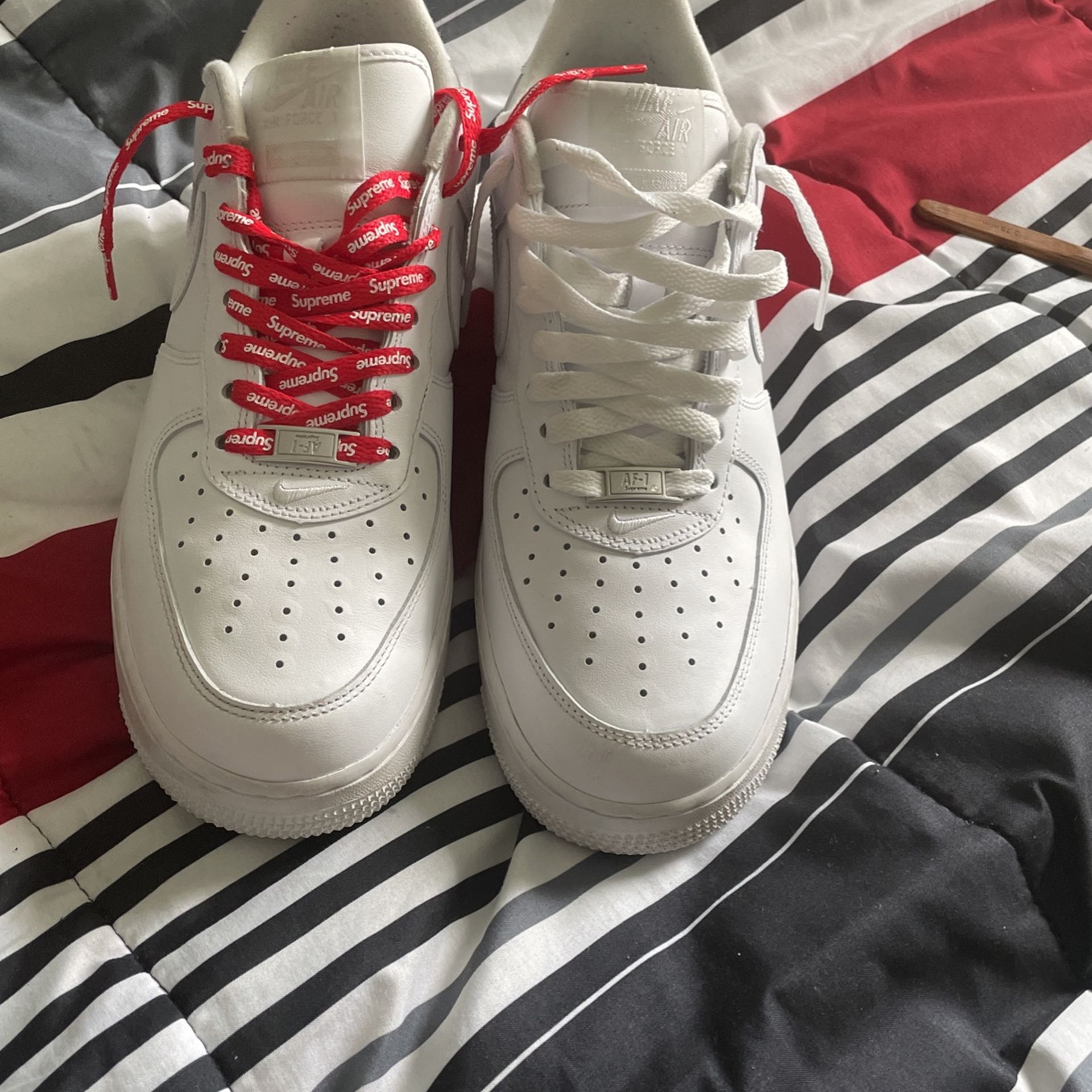 supreme forces custom laces for Sale in Grant Vlkria, FL OfferUp