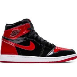 Mens Jordan Retro 1 ( Patent Bread )
