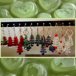 Swarovski Xmas Earrings