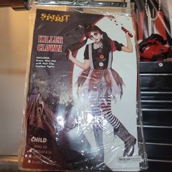 Killer Clown Costume 