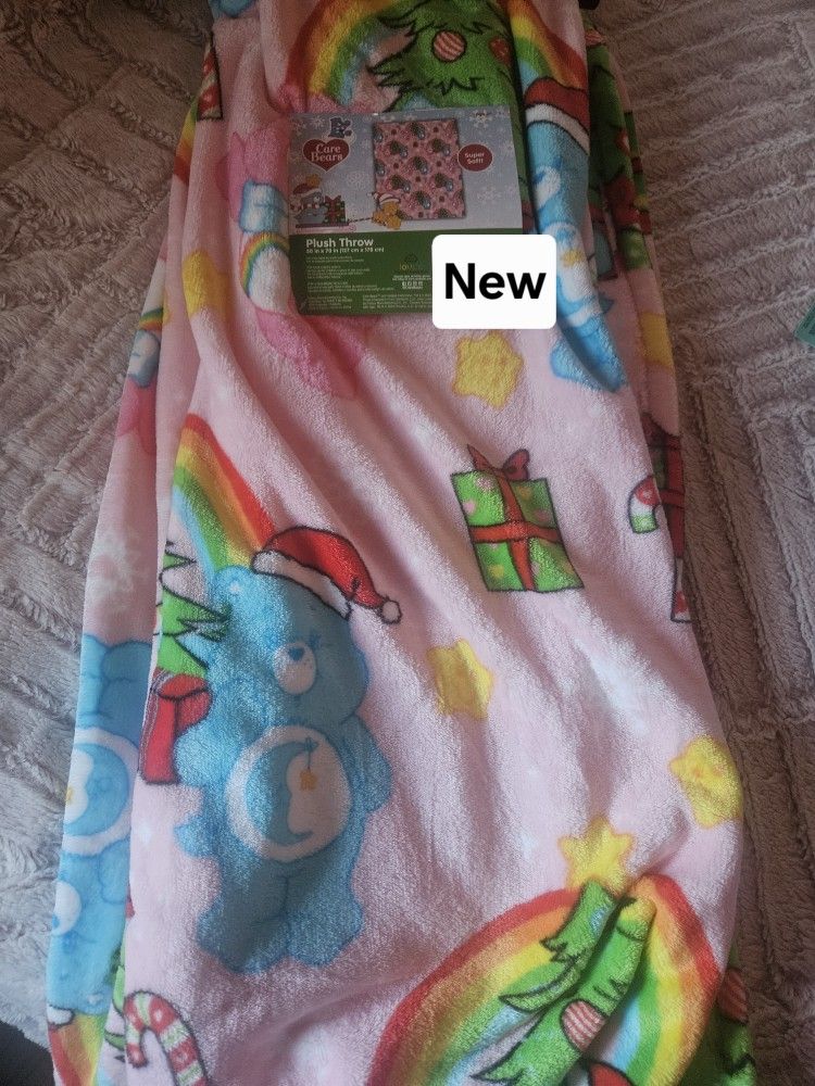 Care Bear Viral Blanket New