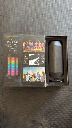 Power Pulse LED Bluetooth Speaker