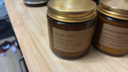 2 small candles