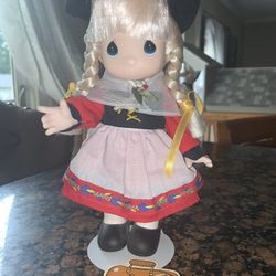 Precious Moments Doll 9” Tall 