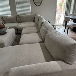 Large Off white Sectional