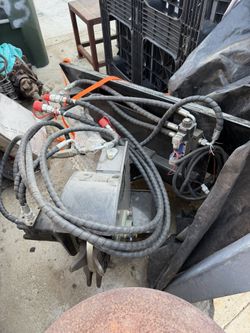 Skid Steer Tree Stump Grinder Attachment